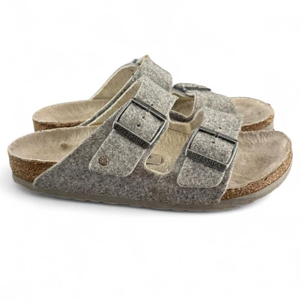 Womens Furry Birkenstock Arizona Sandals SZ 6.5